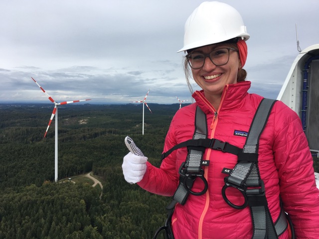 Sabine Zerobin ist Expertin für Windenergie in Linz