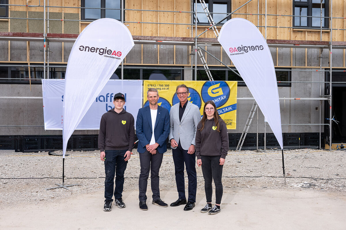 Gleichenfeier für „Lehrlings PowerBase“ in Gmunden