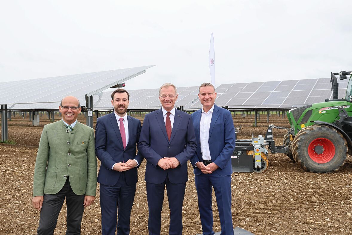 Agri-PV-Anlage Mining
