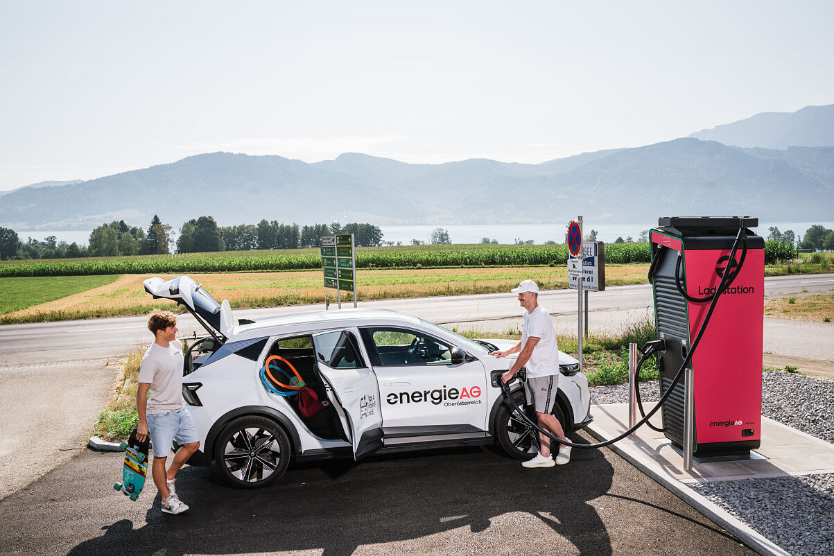 Energie AG eröffnet neue Schnellladestation in Nußdorf am Attersee