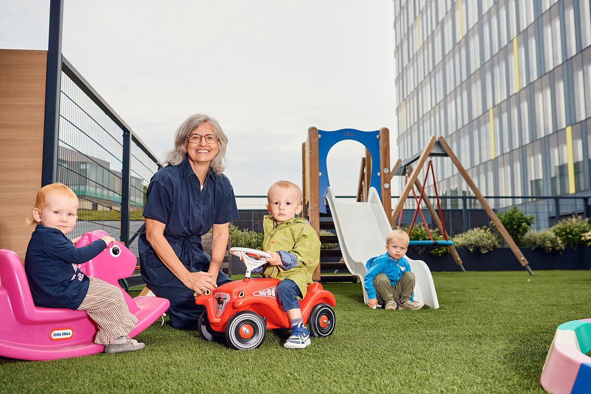 Energie AG erweitert betriebliche Kinderbetreuung Loomiland