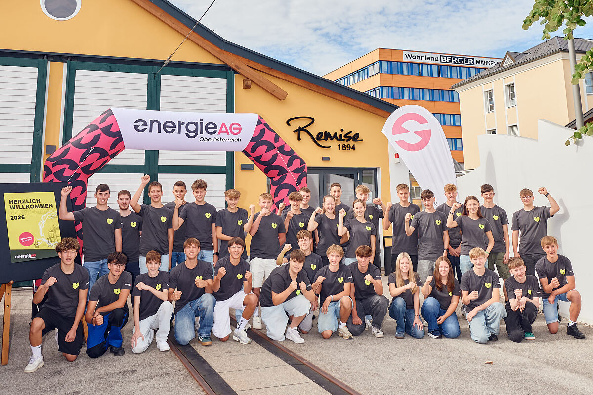 Erfolgreicher Lehrstart: Energie AG begrüßt 34 neue Lehrlinge