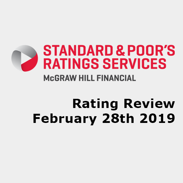  S&P Rating Summary February 28th, 2019