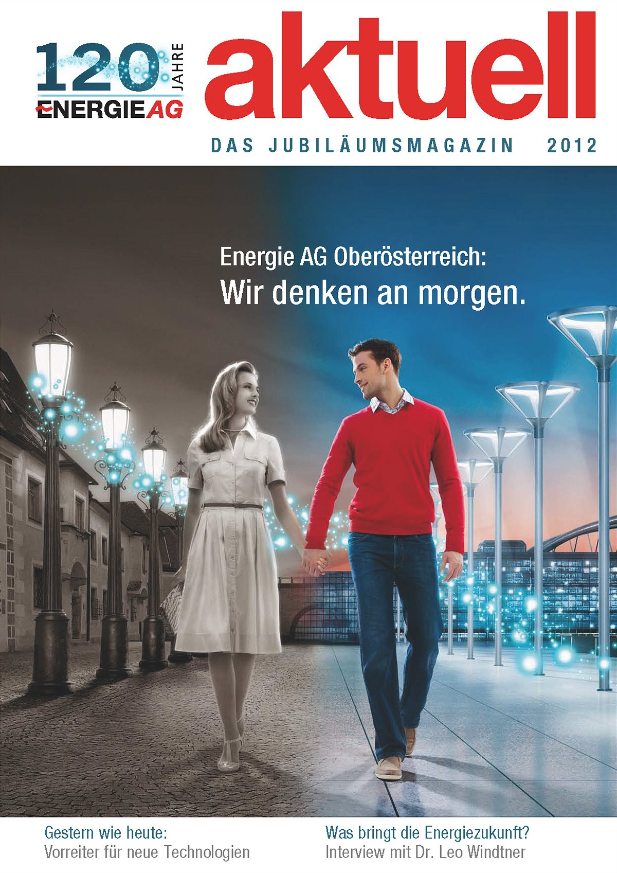 Kundenzeitung zur Geschichte 120 Jahre  Energie AG