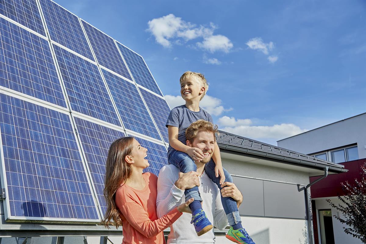 Die Energie AG unterstützt die saubere Stromerzeugung aus der Kraft der Sonne.