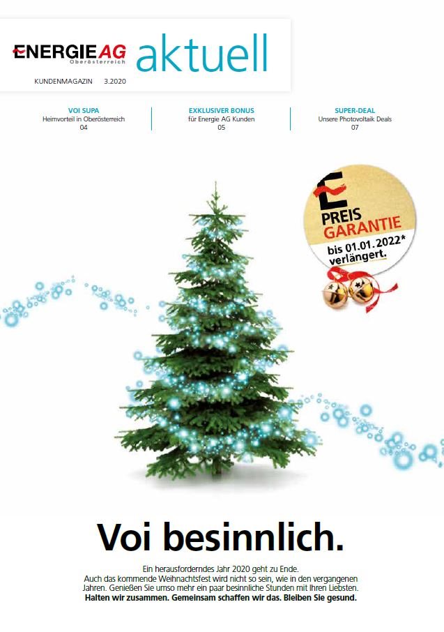 Kundenzeitung Energie AG aktuell, 32020