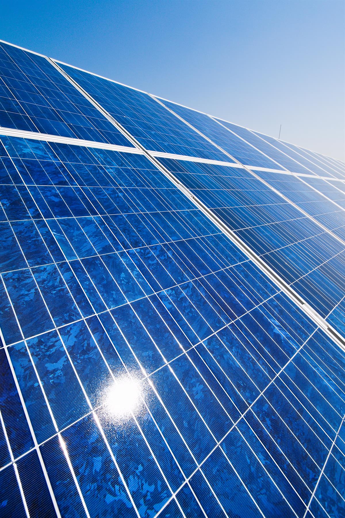 Imagebild Photovoltaik - Stromerzeugung aus der Sonne