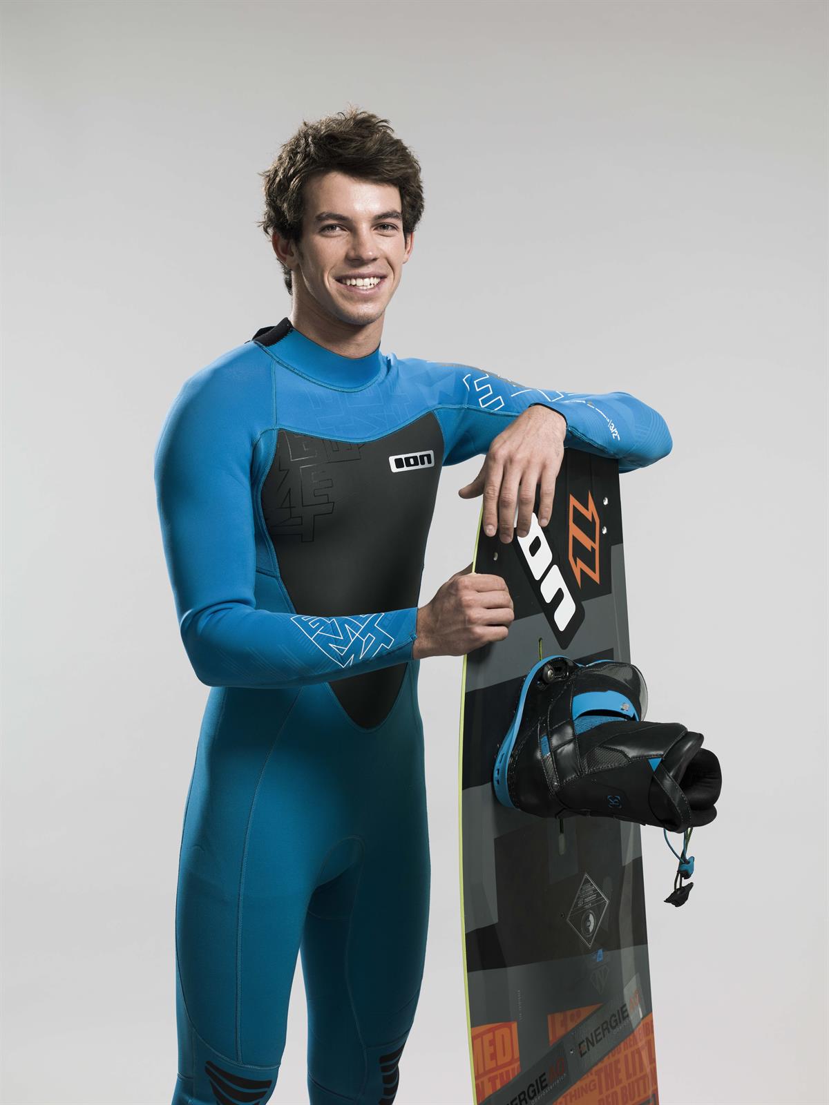 Mitglied der Energie AG-Sportfamilie: Stefan Spiessberger (Kite-Surfing)