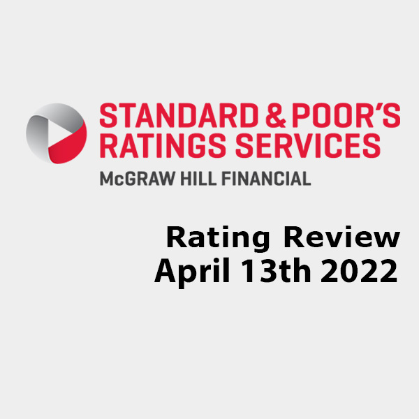 S&P Rating Summary April 13th 2022