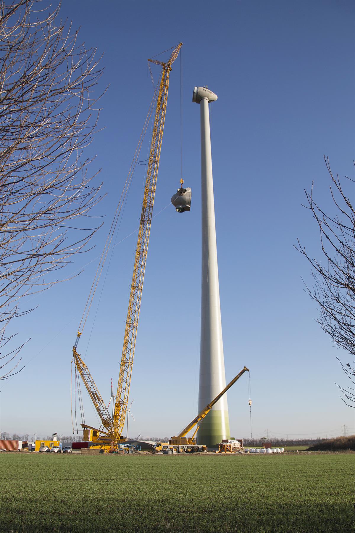 201511 Windpark Trautmannsdorf Montage 6778