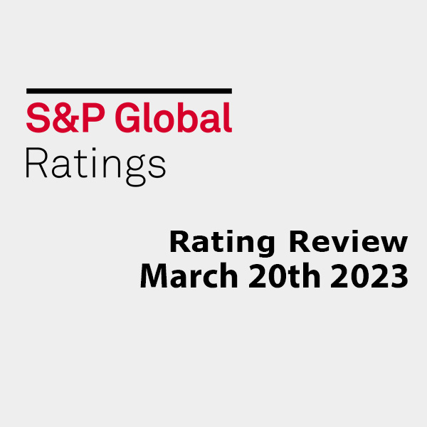 S&P Global Rating Summary March 20th 2023