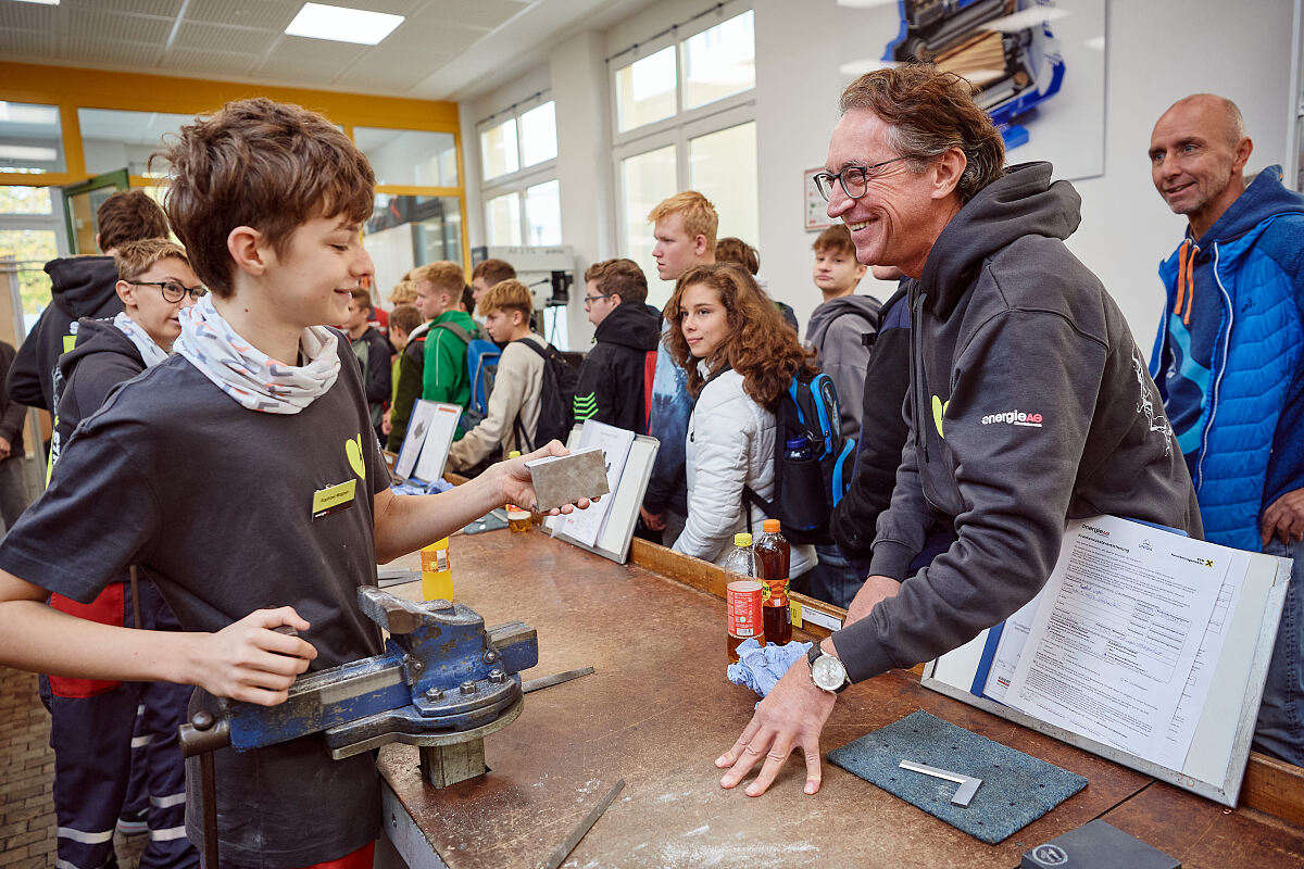 Open House der Energie AG-Lehrwerkstätte