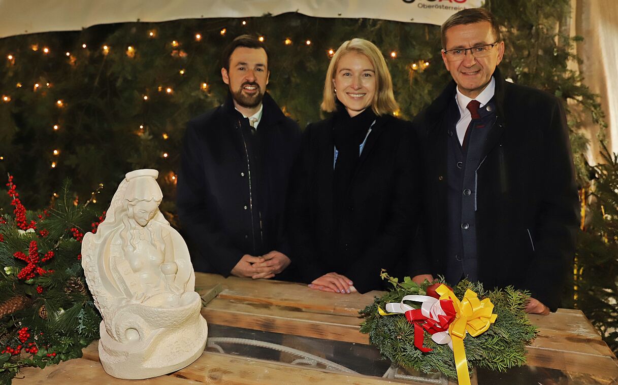 Barbarafeier beim Pumpspeicherkraftwerk Ebensee