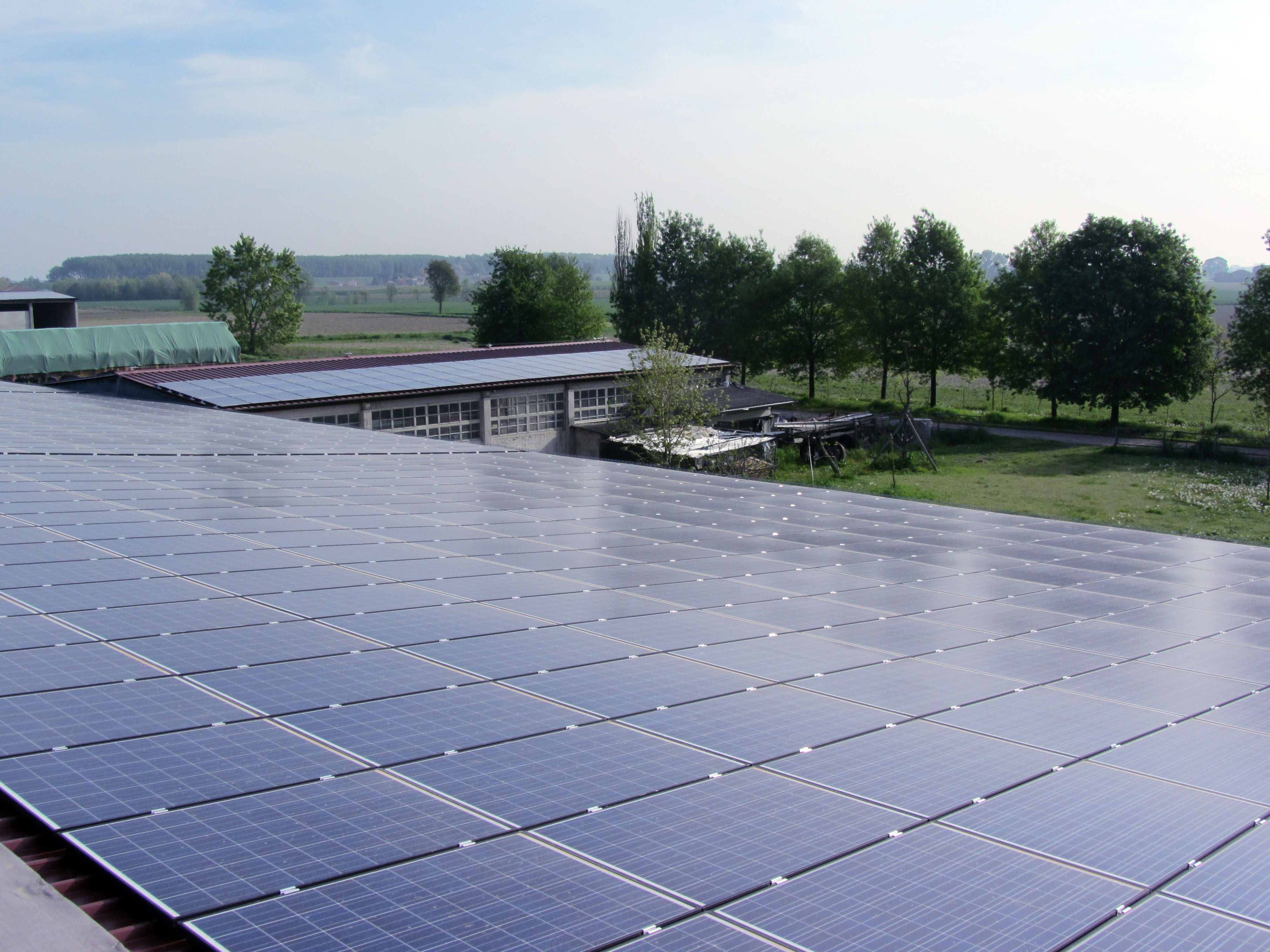 Photovoltaik-Kraftwerk Stalla in Ferrara, Italien