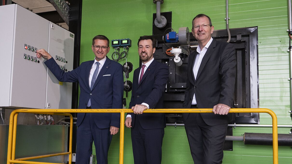 Neues Biomasseheizwerk in Ramingdorf bei Steyr in Betrieb genommen
