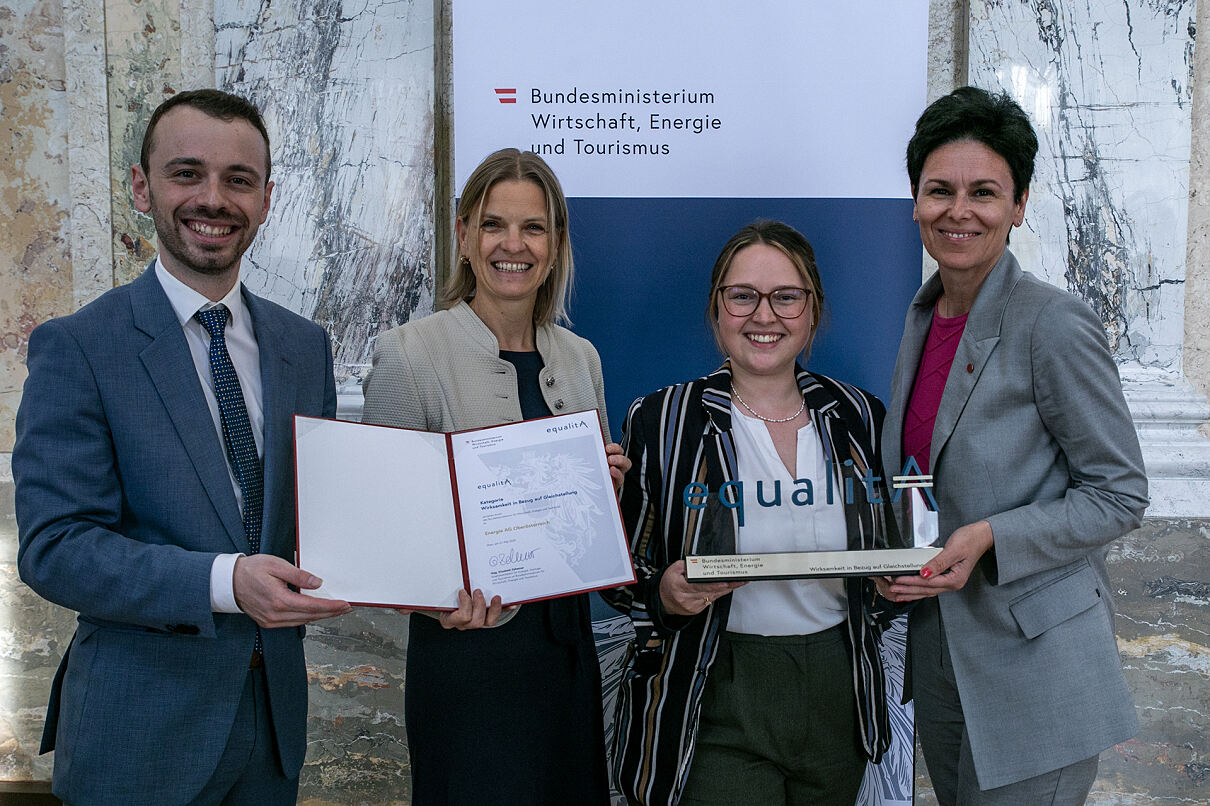 Energie AG mit equalitA-Award ausgezeichnet