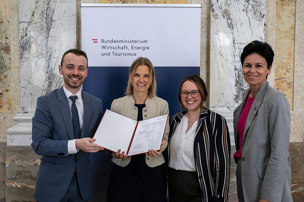 Energie AG mit equalitA-Gütesiegel ausgezeichnet