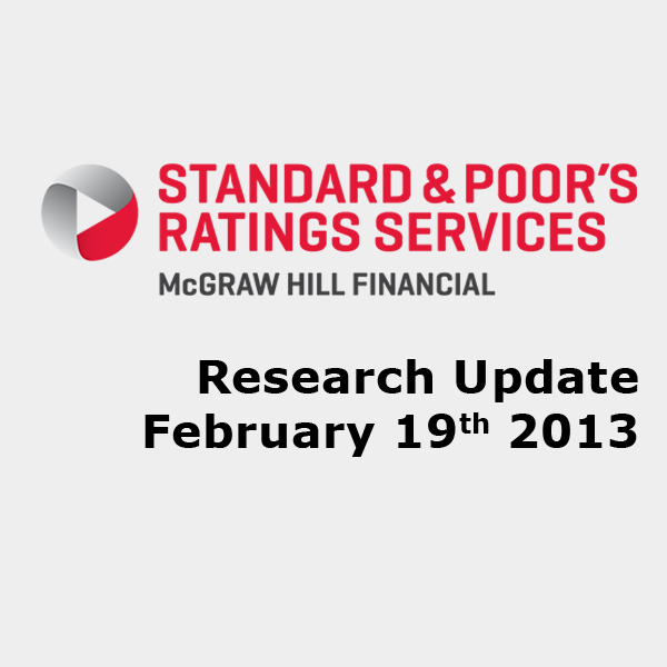 S&P Research Update February 19th, 2013