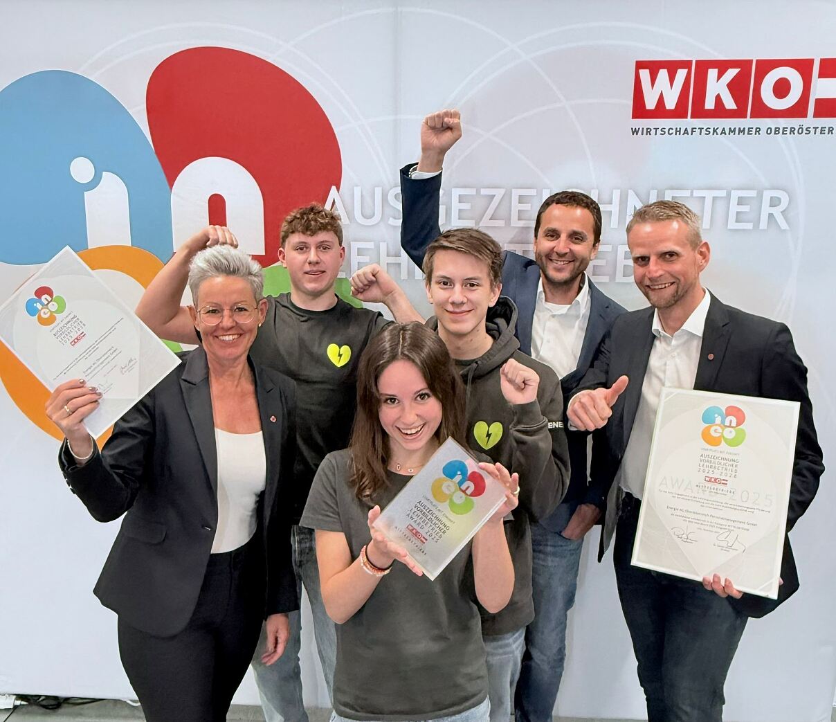 Energie AG als vorbildlicher Lehrbetrieb ausgezeichnet