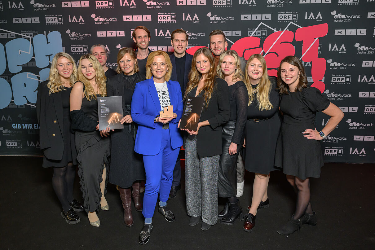 Energie AG gewinnt mit Ökostrom Loyal-Kampagne EFFIE-Award in Bronze